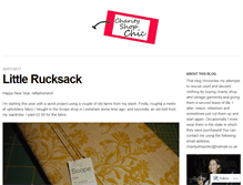 Tablet Screenshot of charityshopchic.net